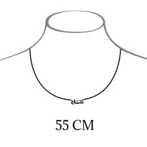 55 Cm Arabic Name Necklace